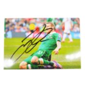 Signed James McClean 4x6 colour photograph, Republic of Ireland