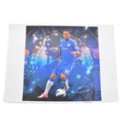 Signed Juan Mata 8x10 colour photograph, Chelsea