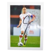 Signed Gokhan Inler 5x7 colour photograph, Switzerland