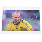 Signed Kenny Miller A4 colour photograph, Scotland