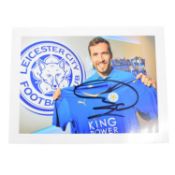 Signed Christian Fuchs 5x7 colour photograph, Leicester