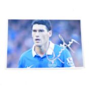 Signed Gareth Barry 6x4 colour photographs, Everton