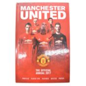 Signed Manchester United official annual 2017