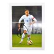 Signed Lewis Baker 5x7 colour photograph, whilst playing for England U21