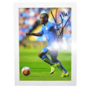 Signed Ngolo Kante 5x7 colour photograph, Leicester