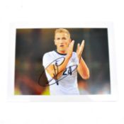Signed Harry Kane 5x7 colour photograph, England U21