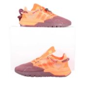 Adidas IVP Nite Jogger, marroon/orange/orange, UK10.5,
