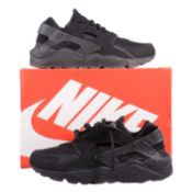 Nike Air Huarache, black/black-white, UK12,