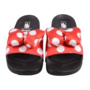 Vans Minnie Mouse Box sliders, black/red/white, UK7.5,