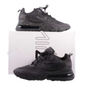Nike Air 270 React, black/oil grey/black, UK10.5,