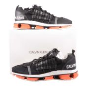 Calvin Klein, SO589 trainers, black, US11.5 EU45,