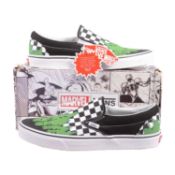 Vans Classic Slip-On, Marvel Hulk/Checkerboard, UK10.5,