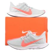 Nike Zoom Peagasus 35 Turbo, Barley grey/Hot Punch/Black, UK 11