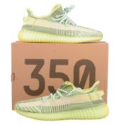 Adidas Yeezy Boost 350, Lime Grren/Black, UK 10.5