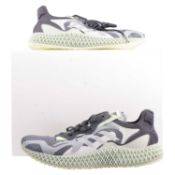 Adidas Consortium Runner Evo 4D, Onyx/White/Green, UK 10.5