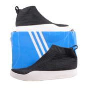 Adidas, Adilette PK Sock, Black/Carbon/White, UK 10