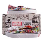 Vans Marvel Authentic, Multicolour/White, UK childs 11