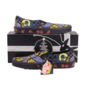Vans Disney Oogieboogie Classic Slip-On, Black/Blue, UK 10.5
