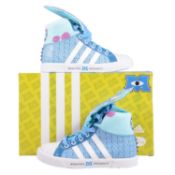 Adidas Disney Monsters Inc, Blue/White, UK 1