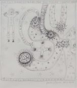 § Alan Davie (1920 - 2014) Untitled, July 2012