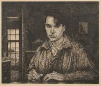 § Edgar Holloway (1914-2008) Self Portrait no. 7, 1936