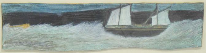 § Max Wildman, attributed (20th/21st century) Vessel at sea, and another of a Shipwreck