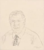 § Bryan Organ, (b. 1935-) Study of Dr Frank May