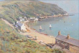 § David Hyde (b. 1929-) Morfa Nefyn, Coastal View, North Wales