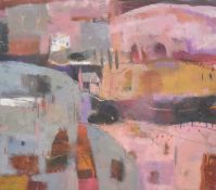 § Andy Waite (Contemporary, 20th/21st century) Pink and Gold, 2010