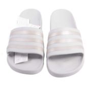 Adidas Adilette Aqua, Grey/Gold, UK 10, No Box