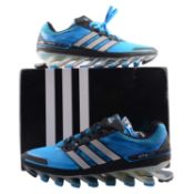 Adidas Springblade M, Blue/Silver/Black, UK 11