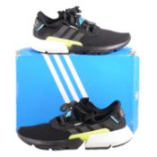 Adidas, Pod-S3.1, Black/White/Green/Blue, UK 10, box damaged.