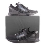Adidas nmd_r1 v2, Black, UK 10.5, boxed.