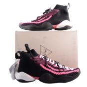 Adidas, Pharrell Williams Crazy BYW LVL X PW, Black/Pink/White, UK 10
