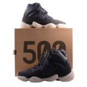 Yeezy 500 High, Slate/Slate/Slate, UK 10.5