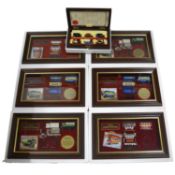 Seven Matchbox 'Models of Yesteryear' display die-cast models