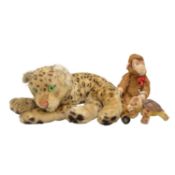 Two Steiff animals and a third bear