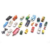 Twenty-five die-cast vehicles