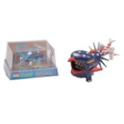 Two Japanese grip toys