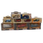 Approximately thirty boxed die-cast model vehicles, Lledo and Corgi, including Corgi Classics