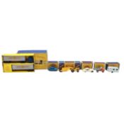 Six Moko Lesney Matchbox die cast models, boxed