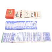 Three vintage card game sets, including Walt Disney 'Shuffled Symphonies'