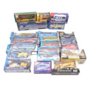 Twenty-one die-cast vehicles,including Corgi, Welly and others, boxed