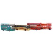 Sixty-seven loose die-cast buses, including Corgi