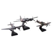 Three scale model military aircraft - RAF liveries