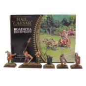 Wargaming: a collection of Warlord Games painted figures