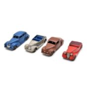 Sixteen Dinky die-cast models