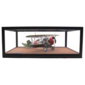 Three kit-built model aircraft