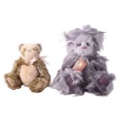 Two Charlie Bears - Olive and Angel Cake