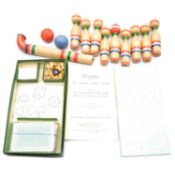 Stumpz indoor cricket game, boxed, with tabletop skittles set